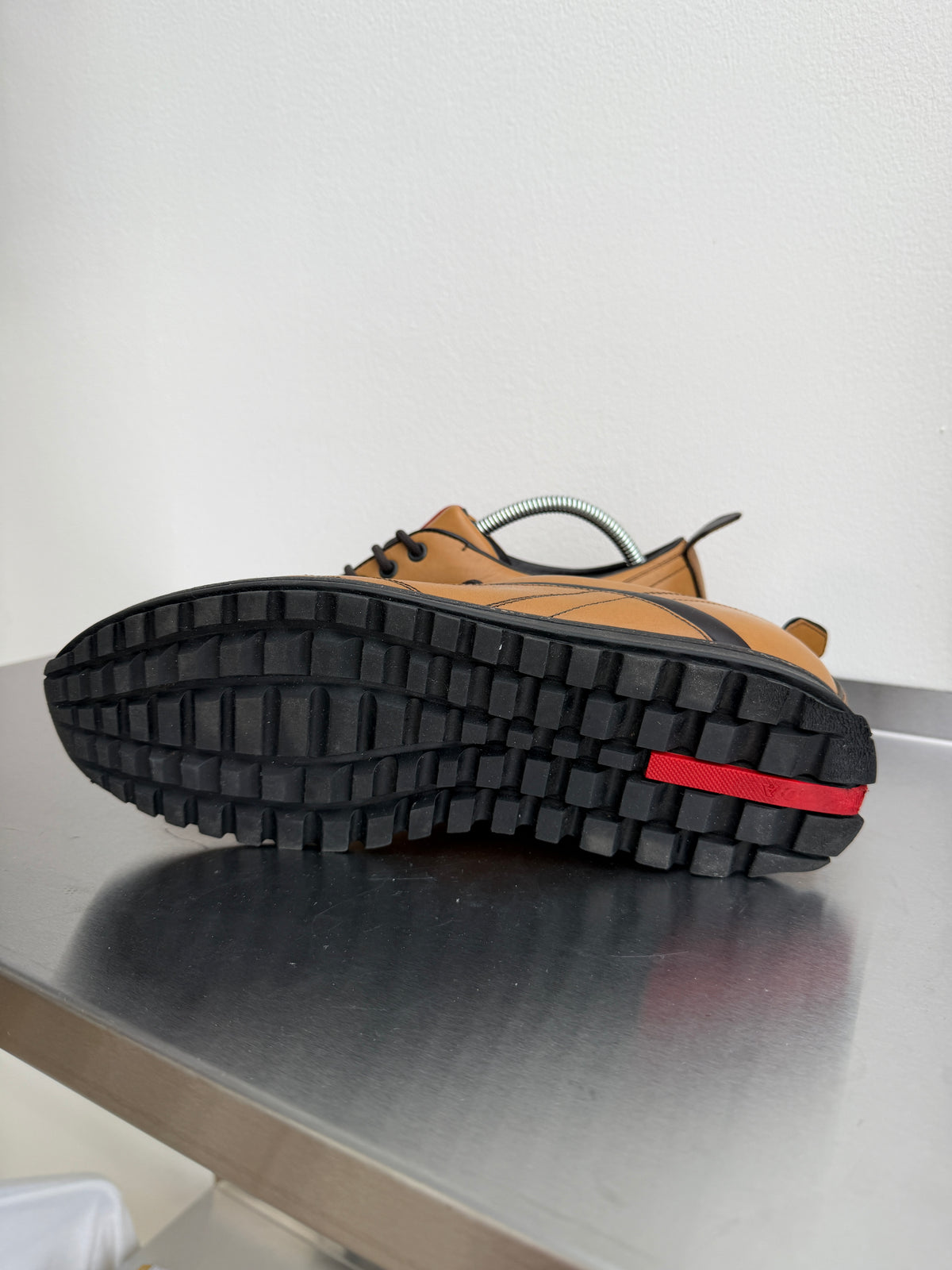 Prada Sport Leather Oxford Shoes