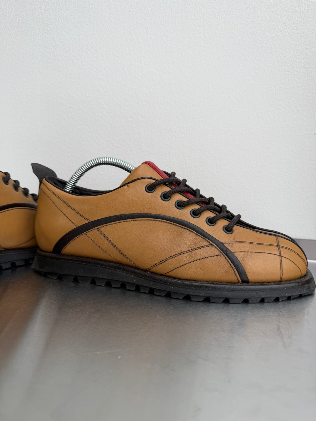 Prada Sport Leather Oxford Shoes