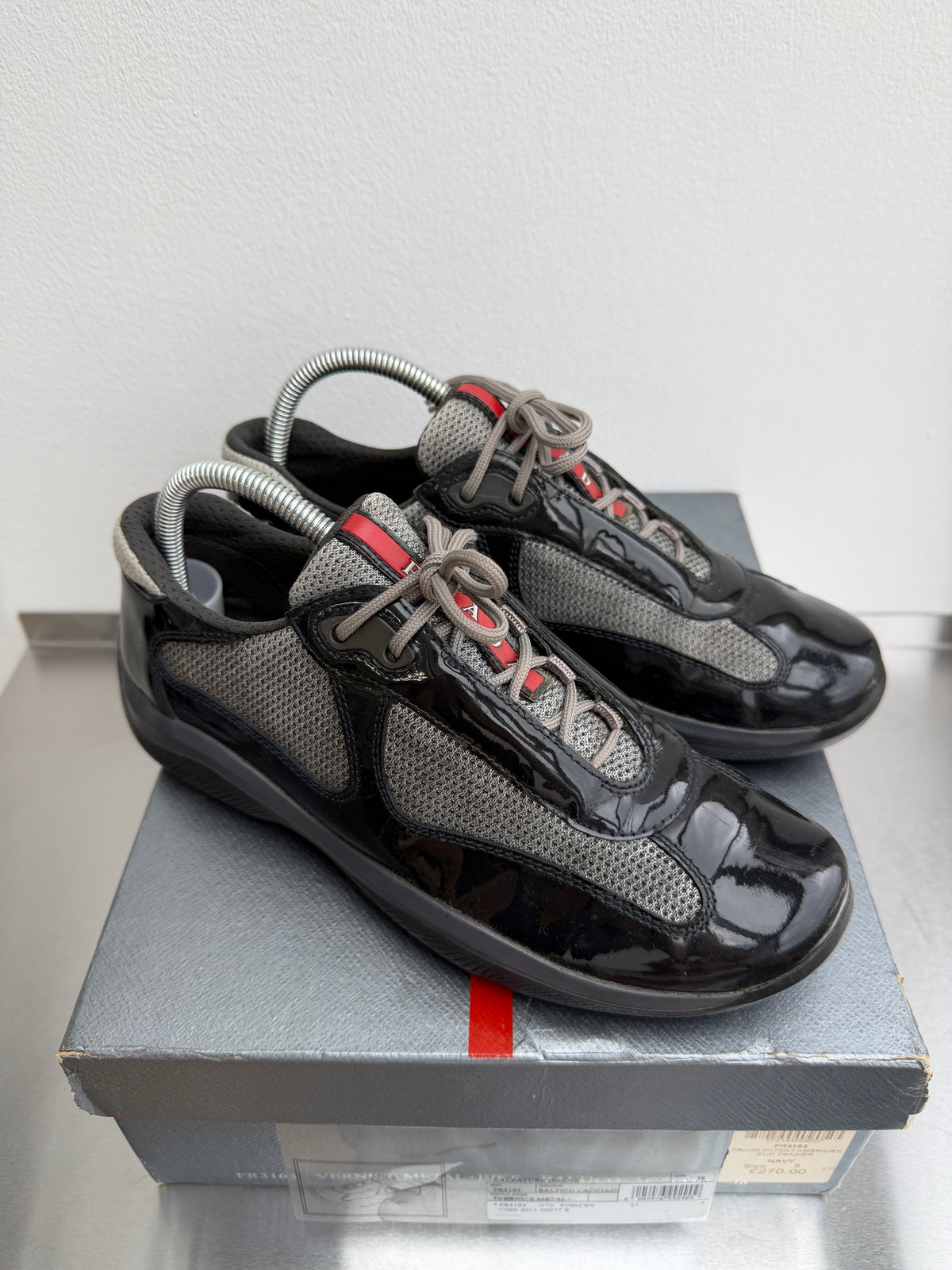 Prada Sport 2011 Patent Leather America's Cup Trainers