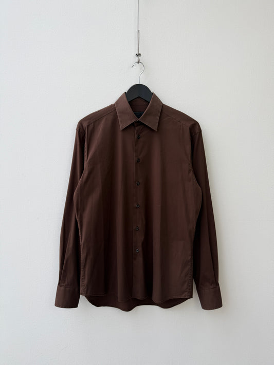 Prada Brown Formal Shirt