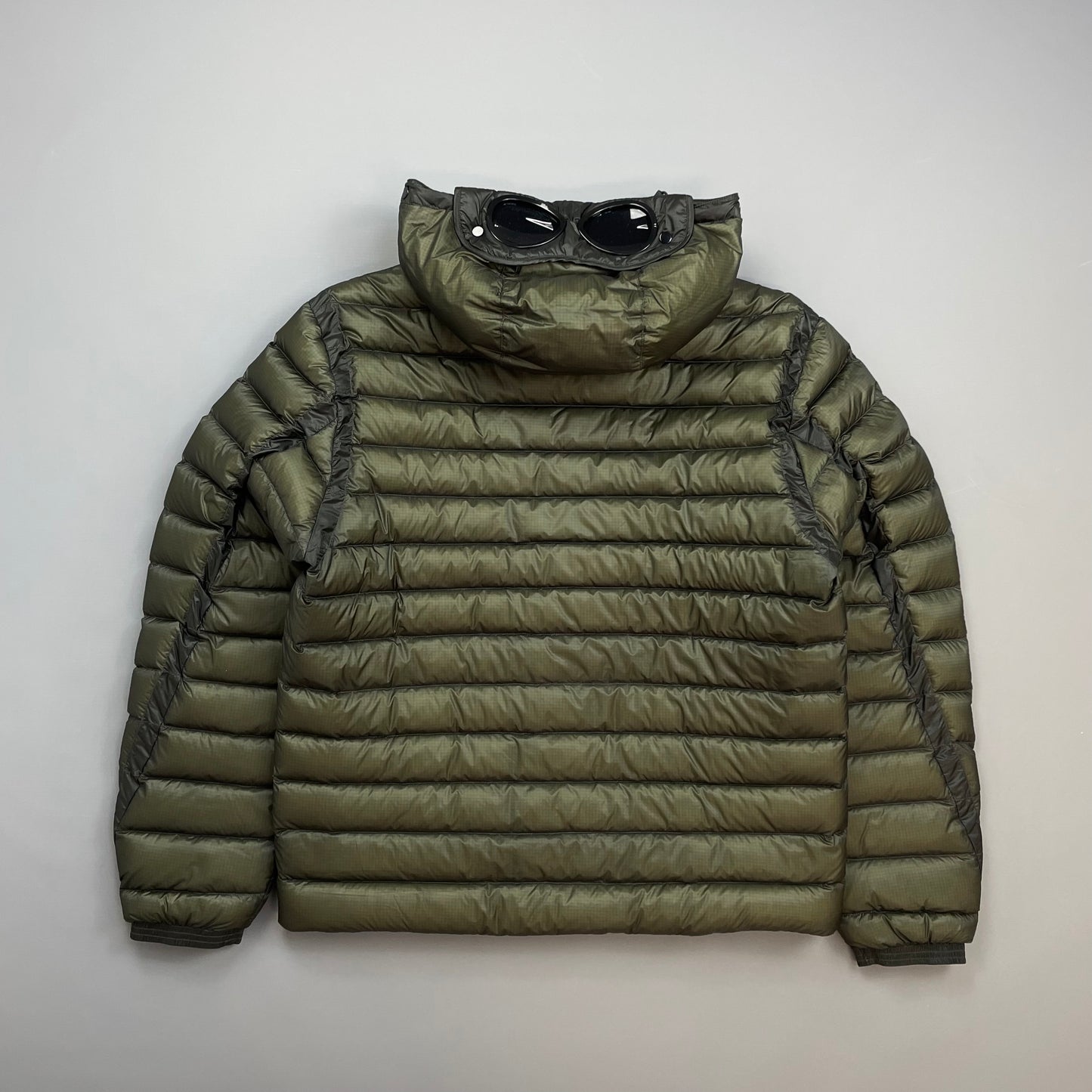 C.P. Company Brown DD Shell Goggle Jacket