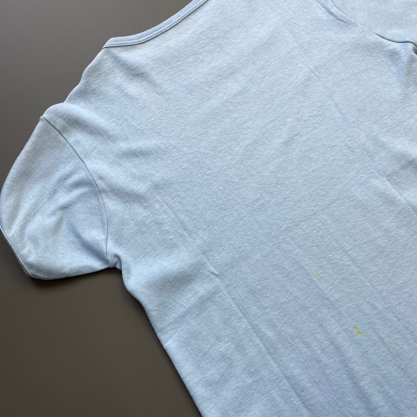 Vintage Blue 60s/70s Fitted T-Shirt