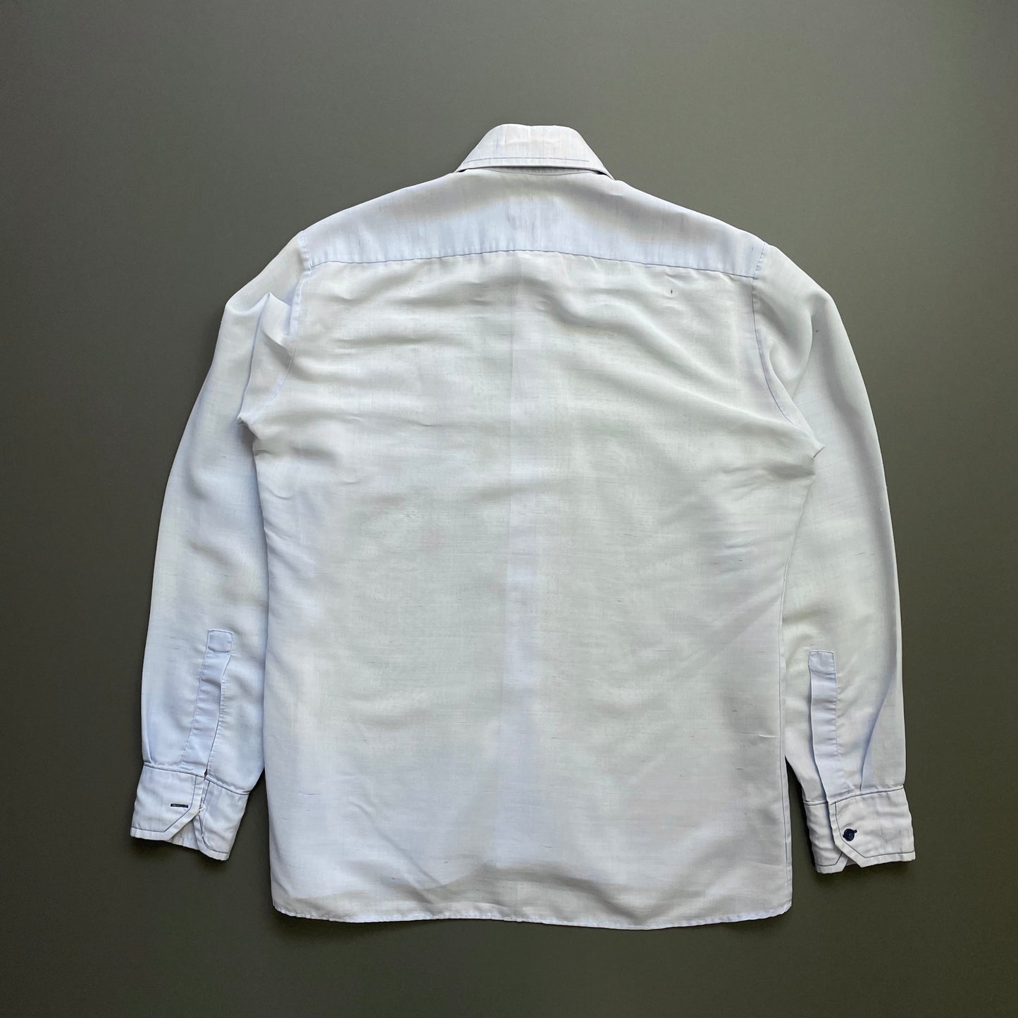 Vintage Blue Chard of London Translucent Shirt