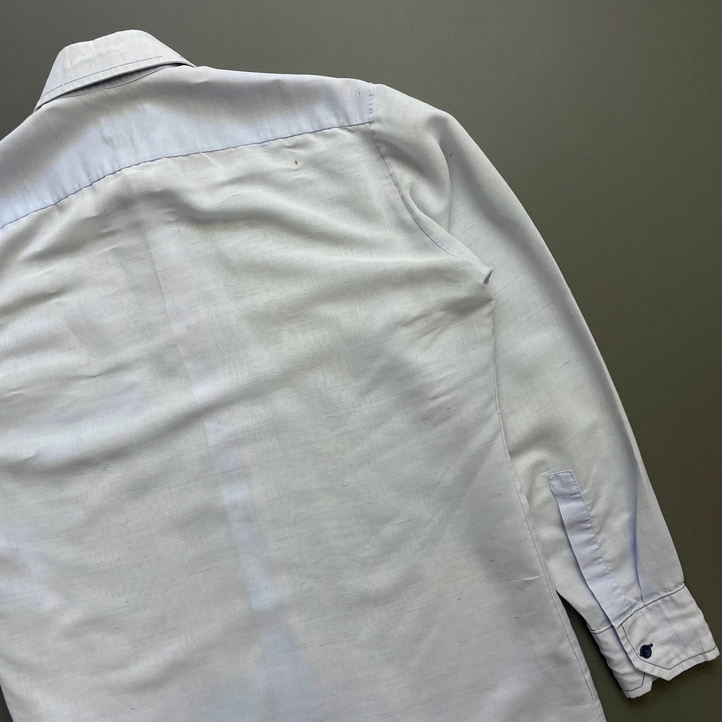 Vintage Blue Chard of London Translucent Shirt
