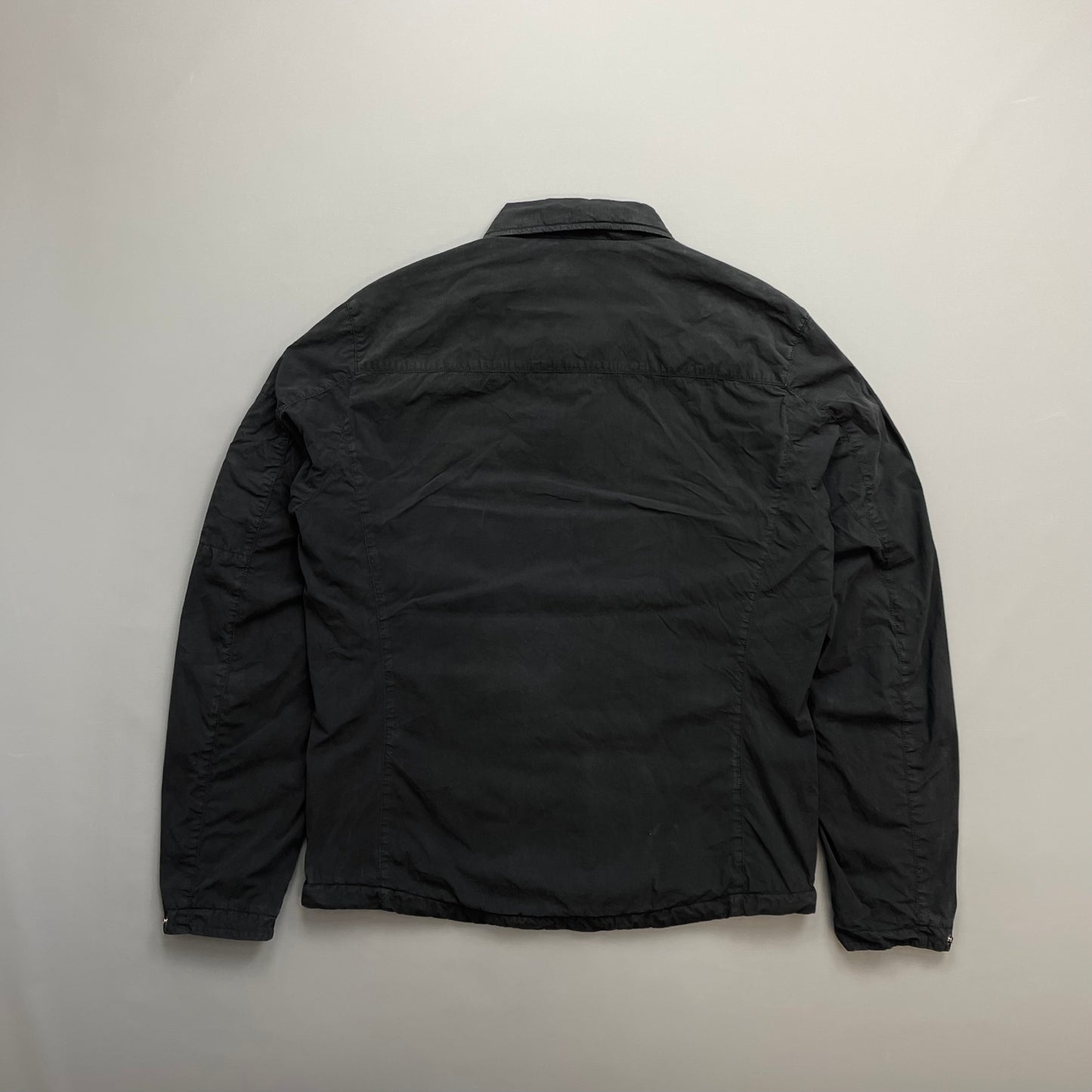 C.P. Company Black 50 Fili Lined Lens Overshirt Jacket