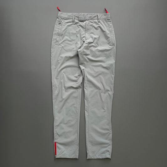 Prada Sport Grey SS00 Nylon Track Pants