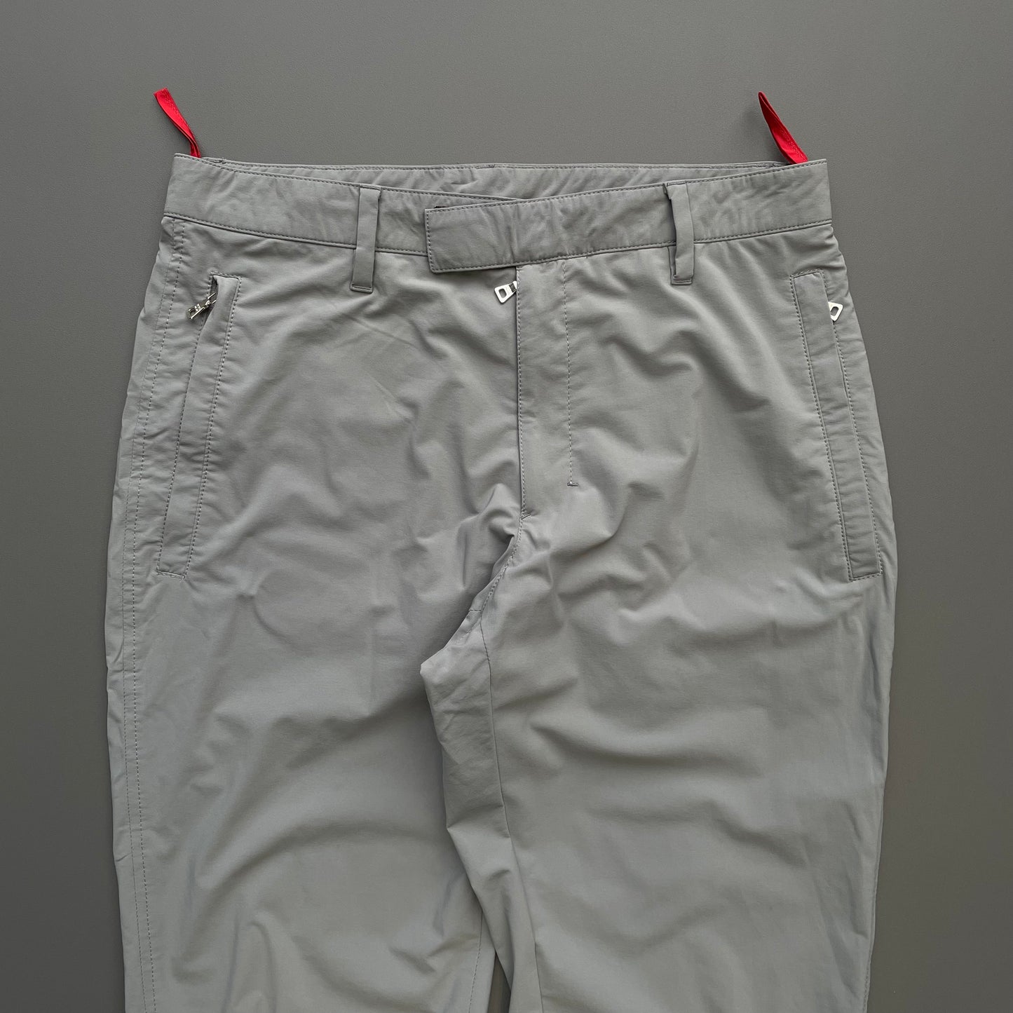 Prada Sport Grey SS00 Nylon Track Pants