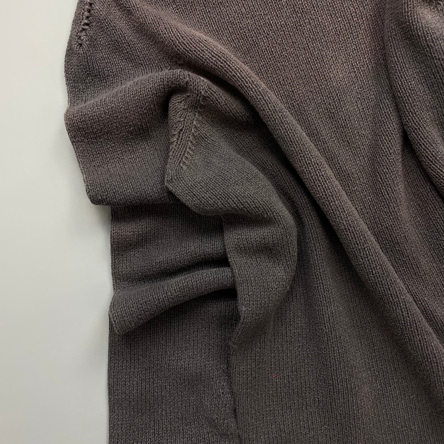 Stone Island Grey/Brown SS04 Midwieght Knit Mockneck Jumper