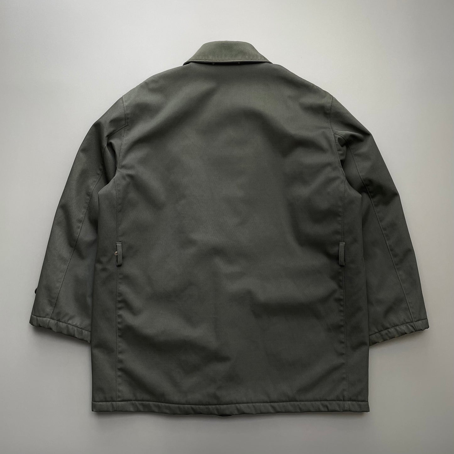 C.P. Company Forest Green AW96 Wool & Nylon Overcoat